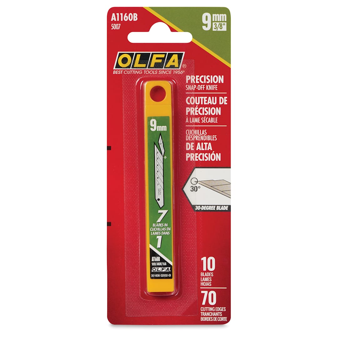 Open in modal - Olfa Graphics Snap Blades - Pkg of 10 front of packaging