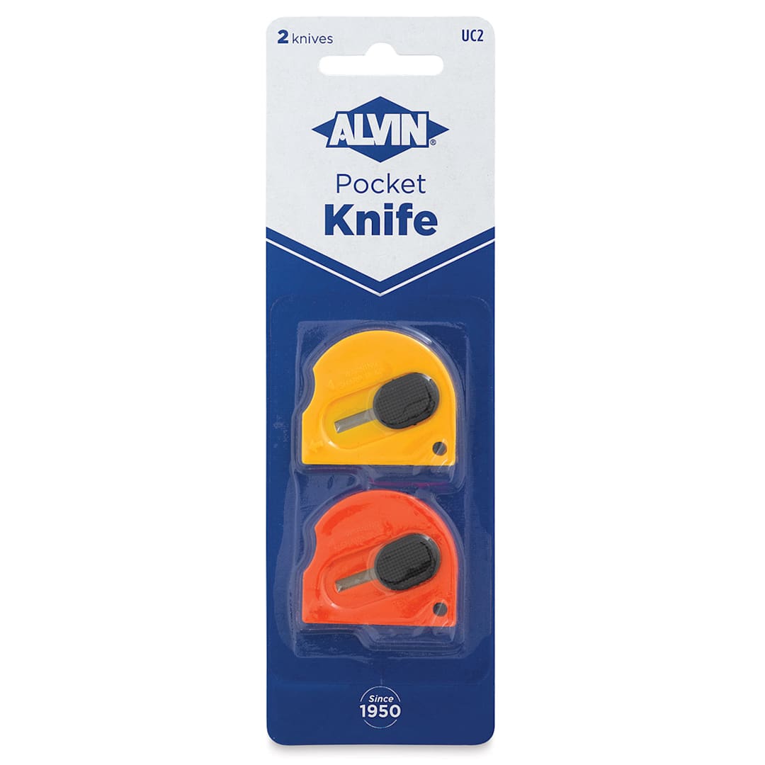 Open in modal - Alvin Pocket Knife, In Package, Front Of Package