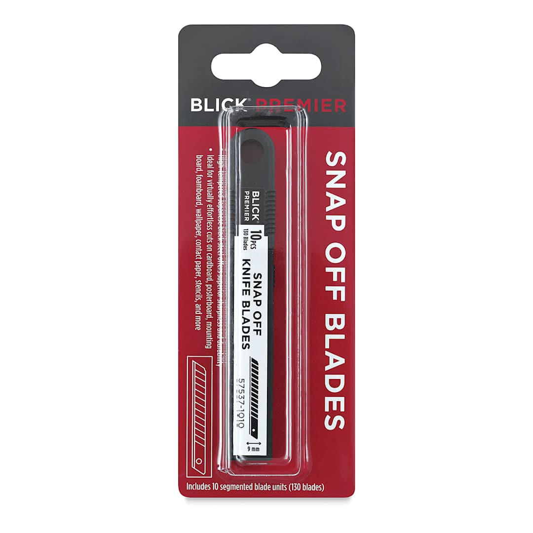 Open in modal - Blick Premier Snap Off Replacement Blades - 10 blade units of 13 segments each