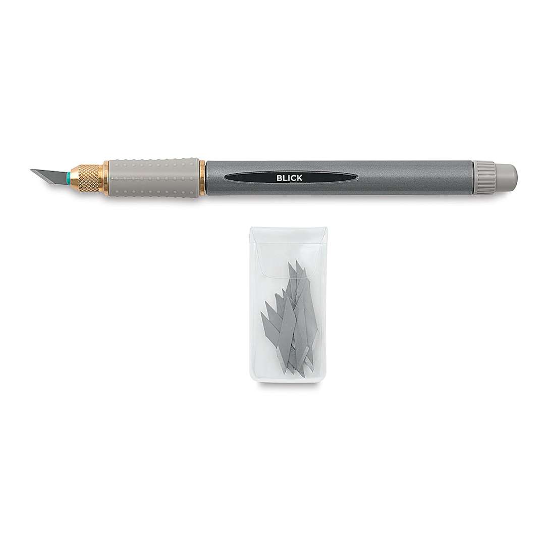 Open in modal - Blick Premier Art Knife and Replacement Blades - shown together, sold separately
