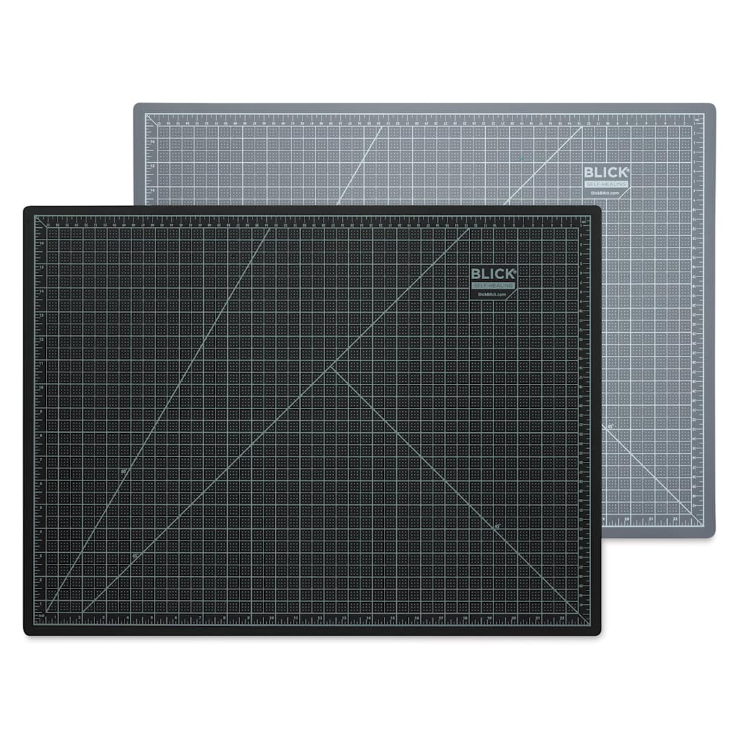 Open in modal - Blick Self-Healing Cutting Mats (Gray and Black)