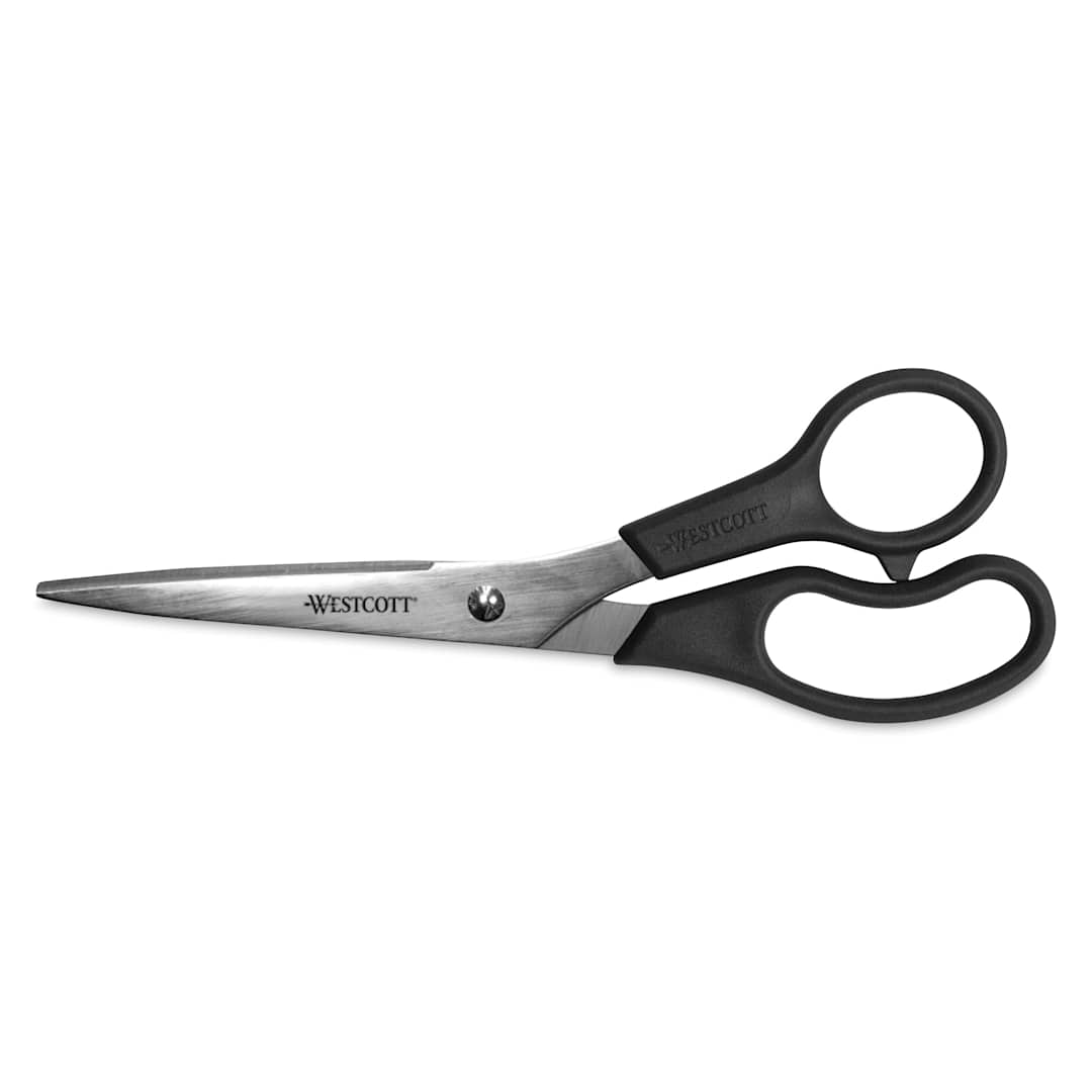 Open in modal - Westcott Straight All Purpose Value Scissors - Pkg of 3, 8" black variant