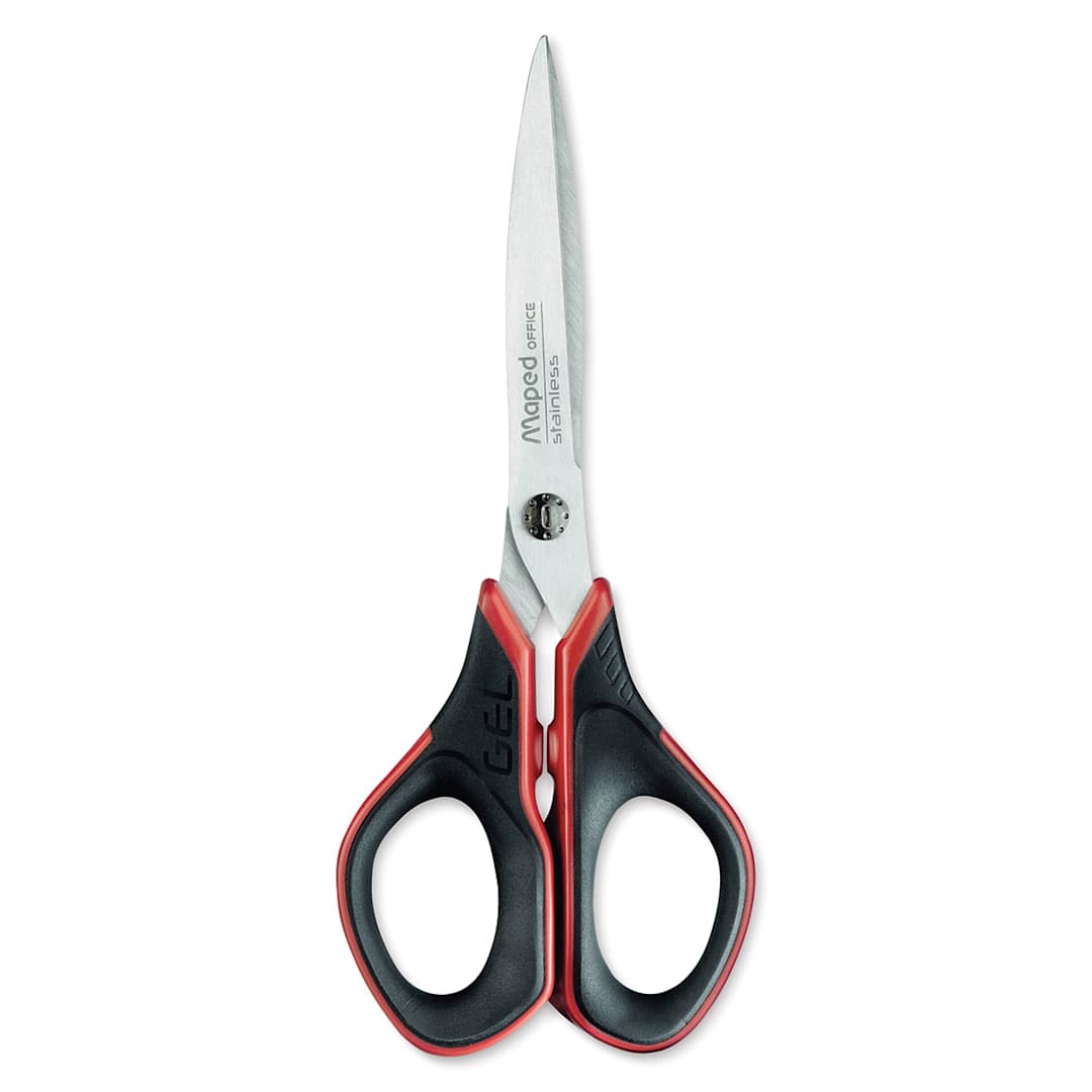Open in modal - Maped Advanced Gel Scissors - 6-3/4" scissors shown upright