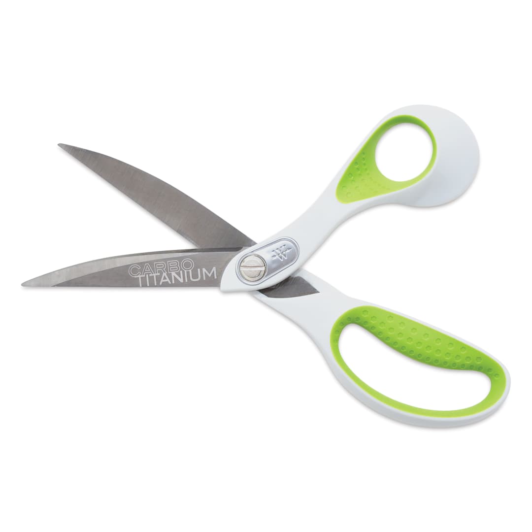 Open in modal - Westcott Heavy Duty CarboTitanium Bonded Bent Scissors - 9"