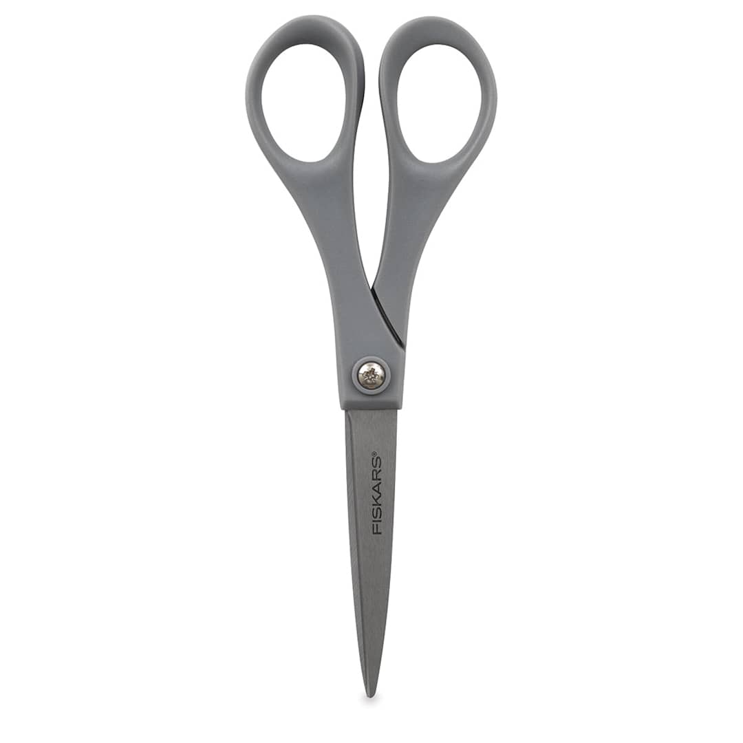 Open in modal - Fiskars Performance Scissors - Top view of Scissors pointing down
