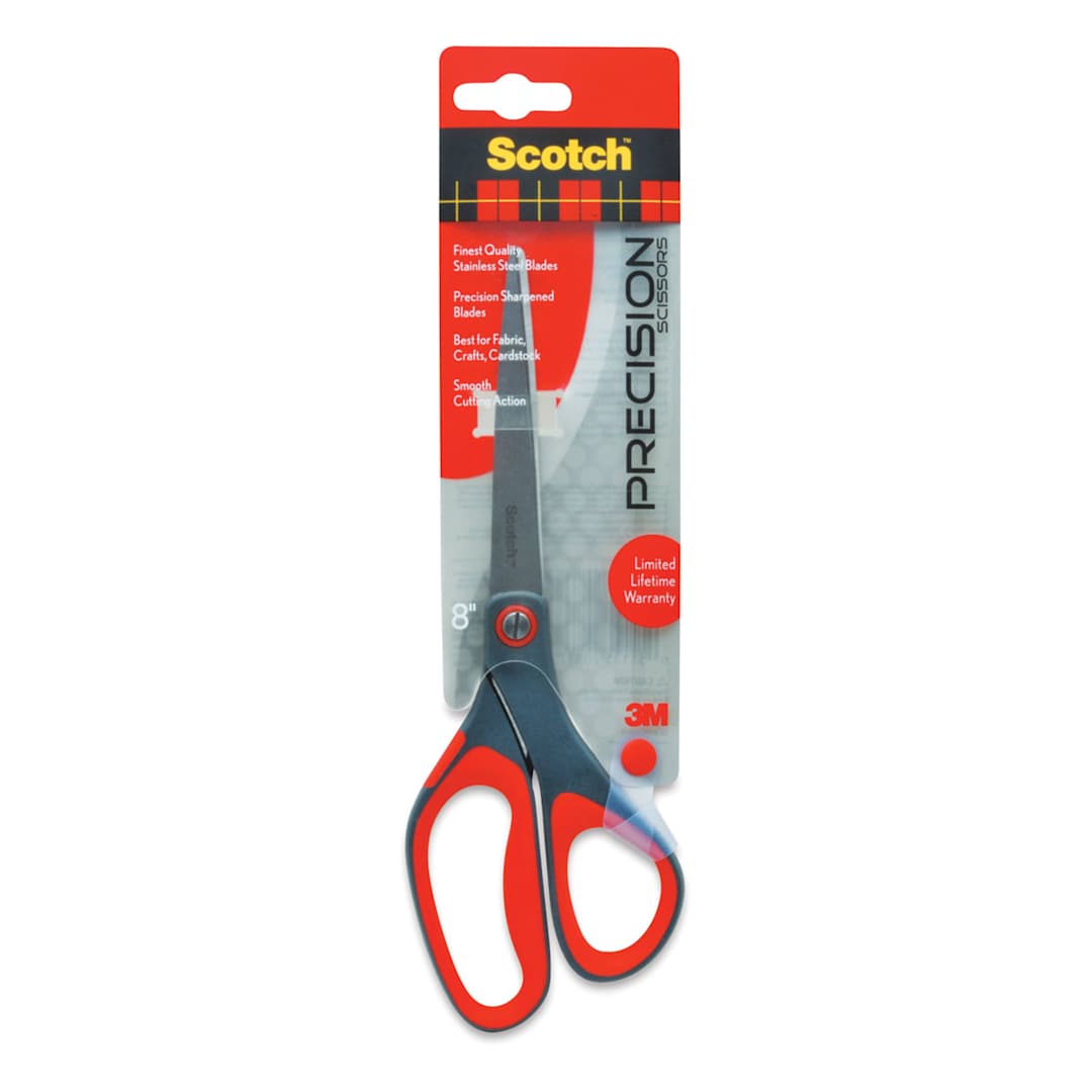 Open in modal - Scotch Precision Scissors, 8", Stainless Steel