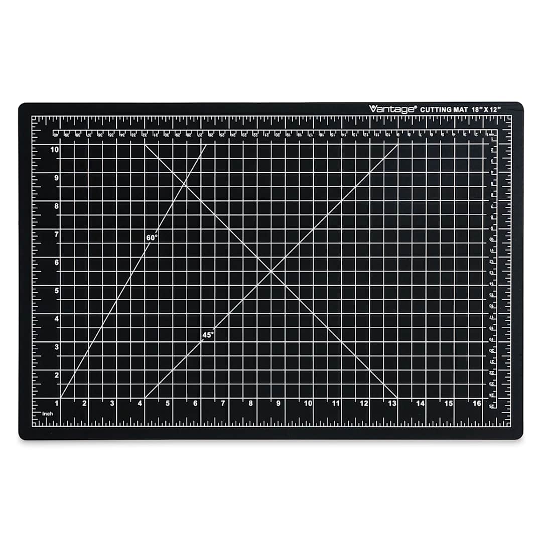 Open in modal - Dahle Self-Healing Cutting Mat – Black, 12" x 18"