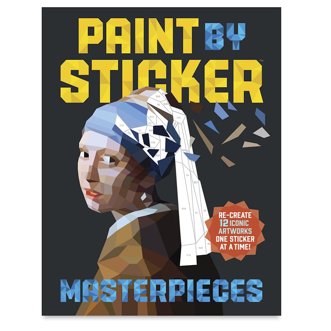 Open in modal - Paint By Sticker: Masterpieces, front cover
