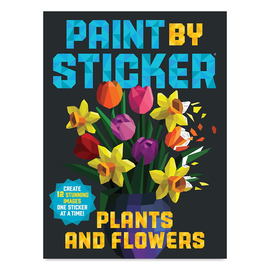 Open in modal - Paint by Sticker: Plants and Flowers, front cover