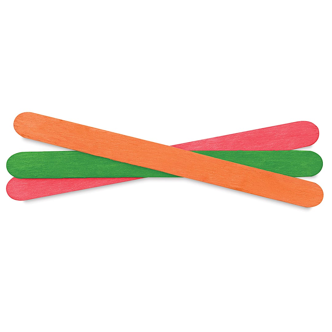 Open in modal - Creativity Street Craft Sticks - Craftsticks, Box of 1000 Assorted Colors 