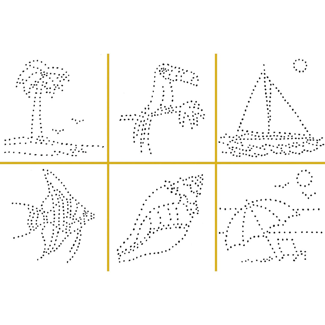 Open in modal - Metal Punch Group Pack - Mini Tropical Punch, Pack of 100 - six tropical designs