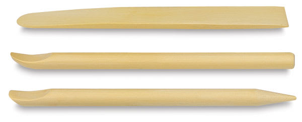 Open in modal - Genuine Boxwood Tools - Set of 3 shown horizontally