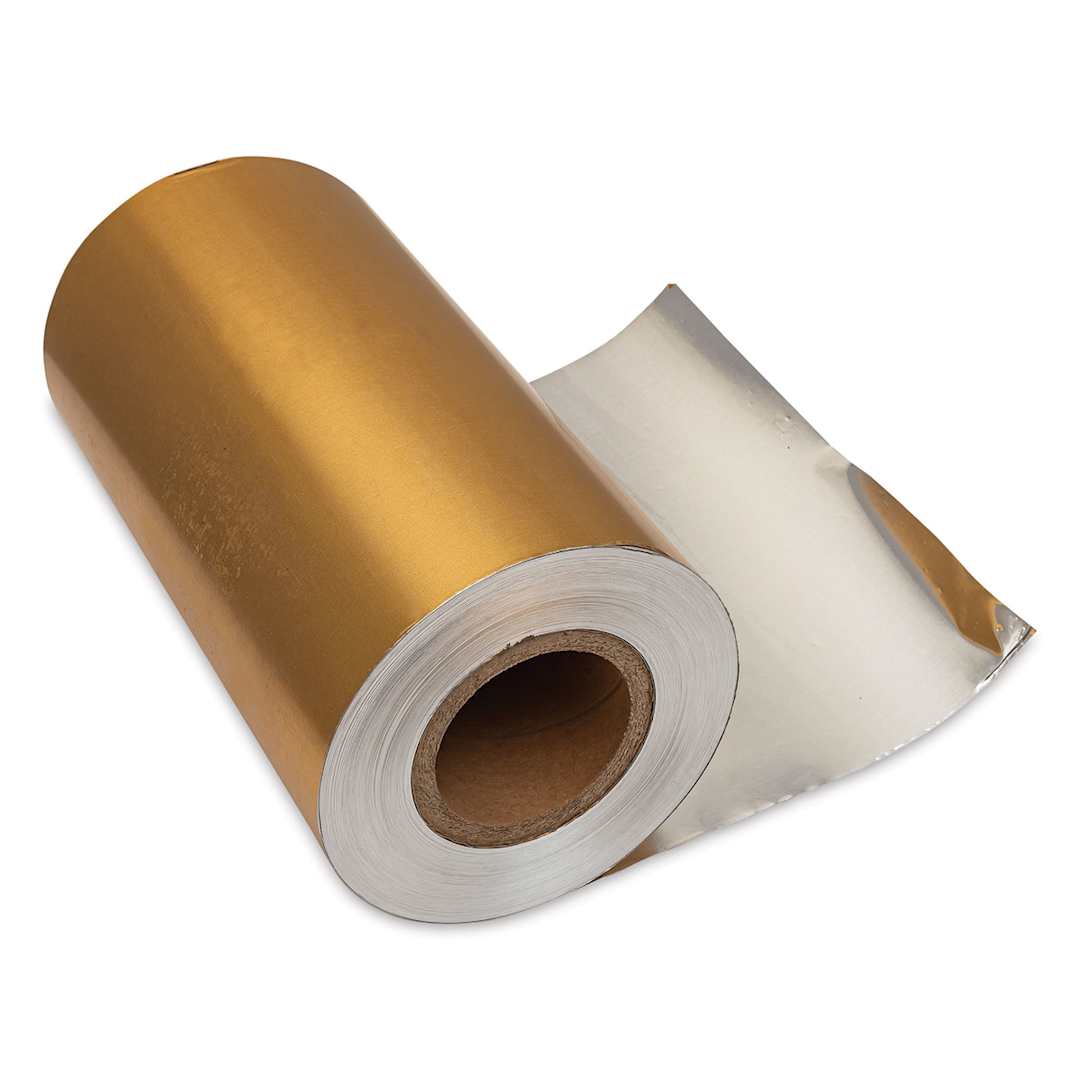 Open in modal - Two-Tone Tooling Foil - Roll, 12" x 445 ft, Goldtone