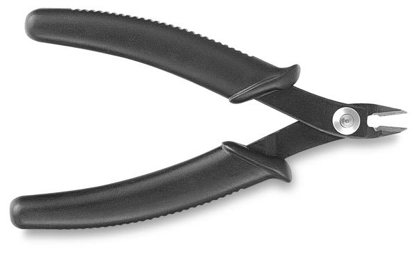 Open in modal - Beadalon Nipper Tool - Side view with blades slightly open
