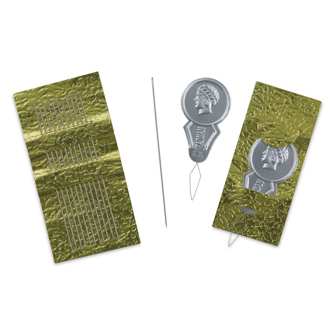 Open in modal - Beadalon Hard Beading Needles - Size 10, Pkg of 12