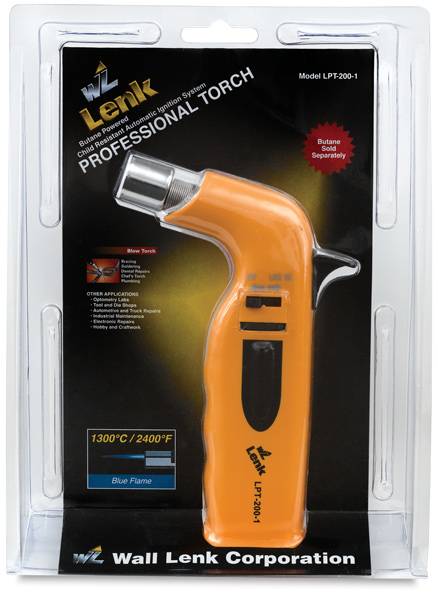 Open in modal - Wall Lenk Pro-Torch Soldering Tools - Front of blister package of LPT200 model