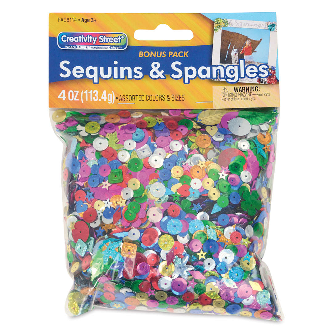 Open in modal - Creativity Street Sequins and Spangles - Bonus Pack