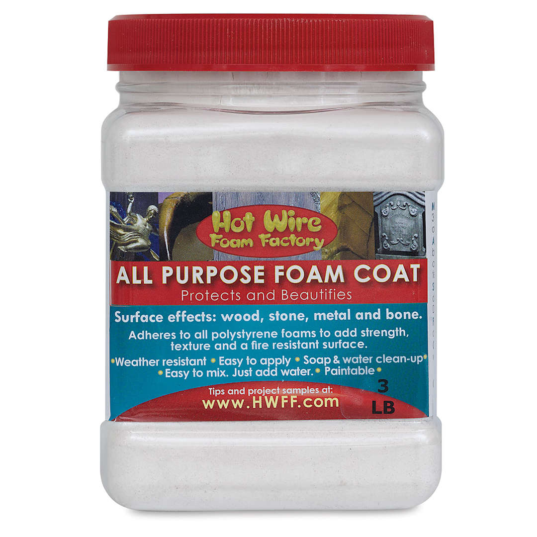 Hot Wire Foam Factory Foam Coat - All Purpose, 3 lbs | BLICK Art
