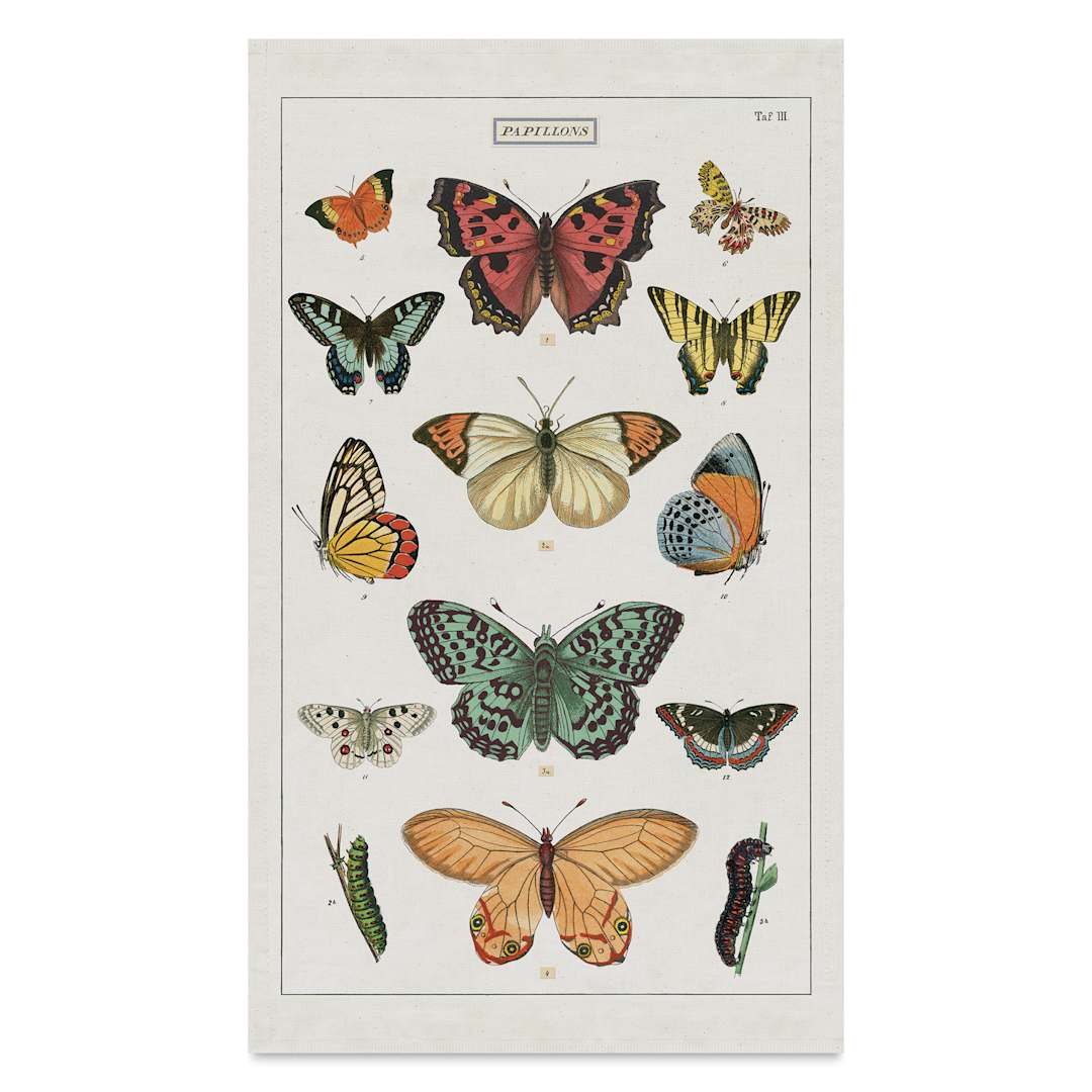 Open in modal - Cavallini Butterflies Tea Towel