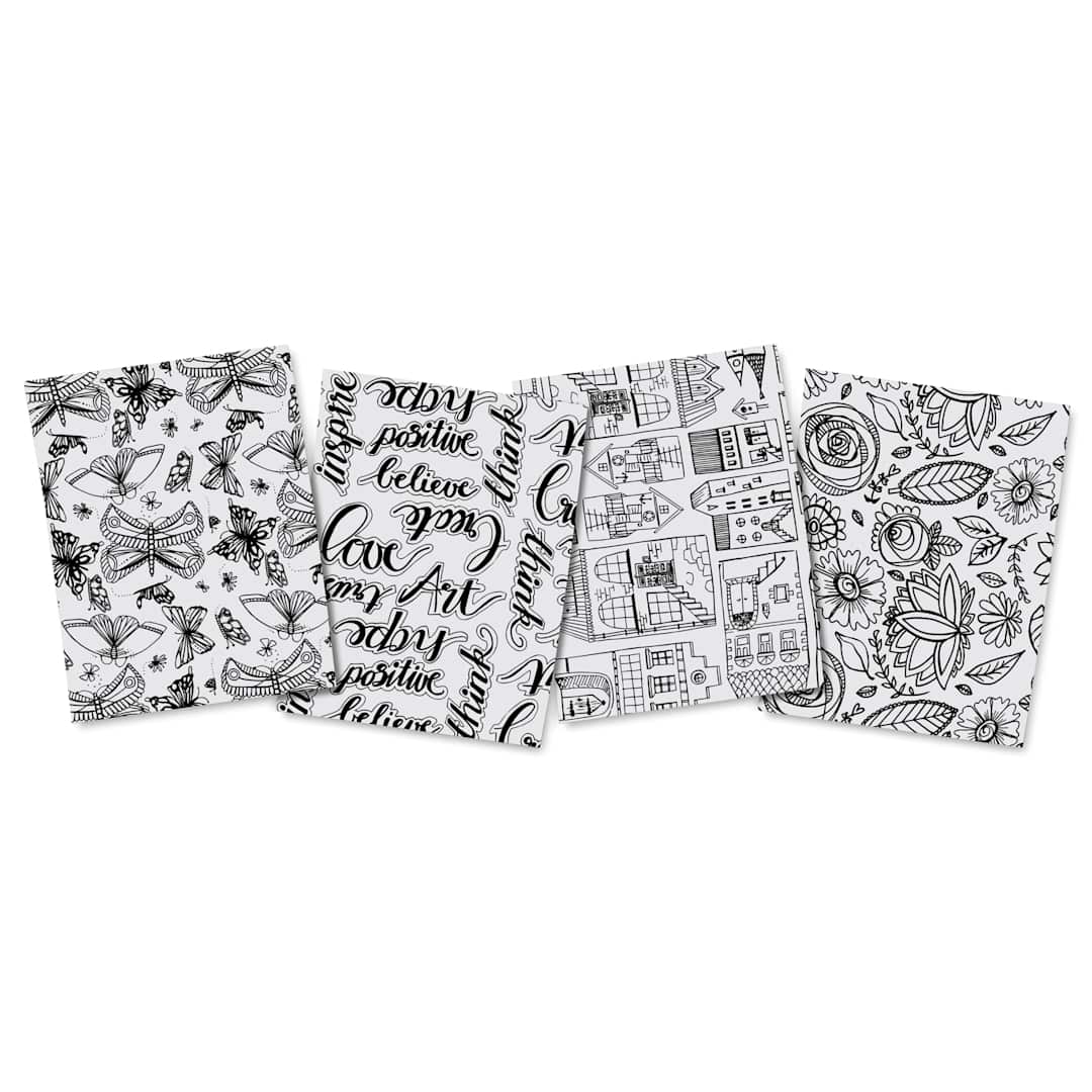 Open in modal - Grafix Artist Series Shrink Film, four sheets laid out created by Art by Marlene