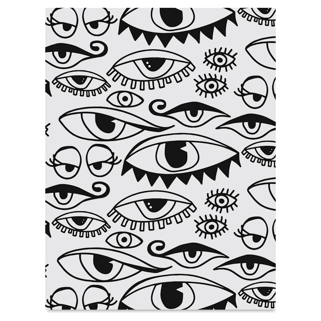 Open in modal - Grafix Artist Series Shrink Film - Eyes Design by Balzer Designs