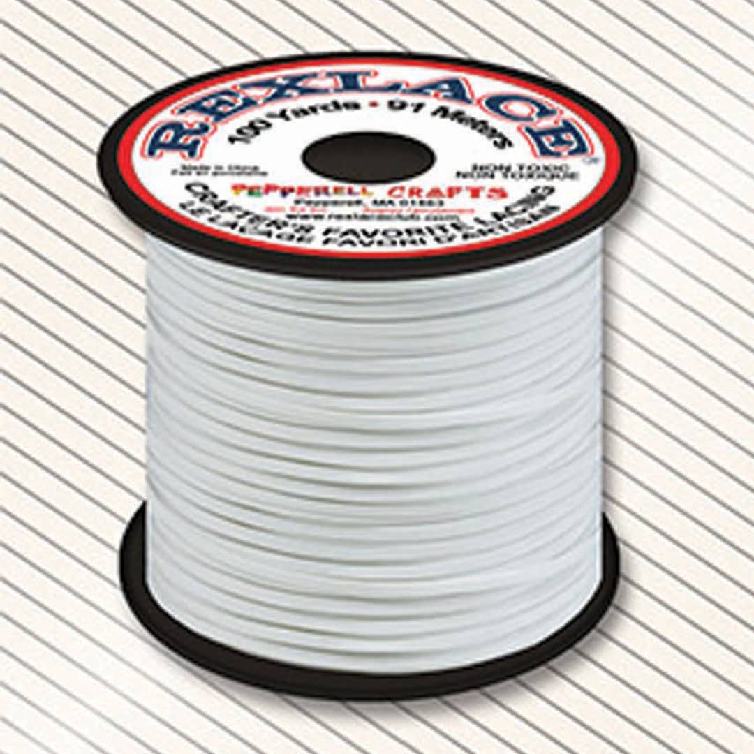 Open in modal - Rexlace - 100 yards, White