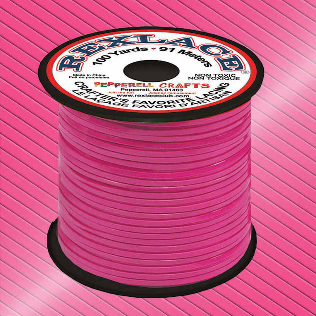 Open in modal - Rexlace - 100 yards, Neon Pink