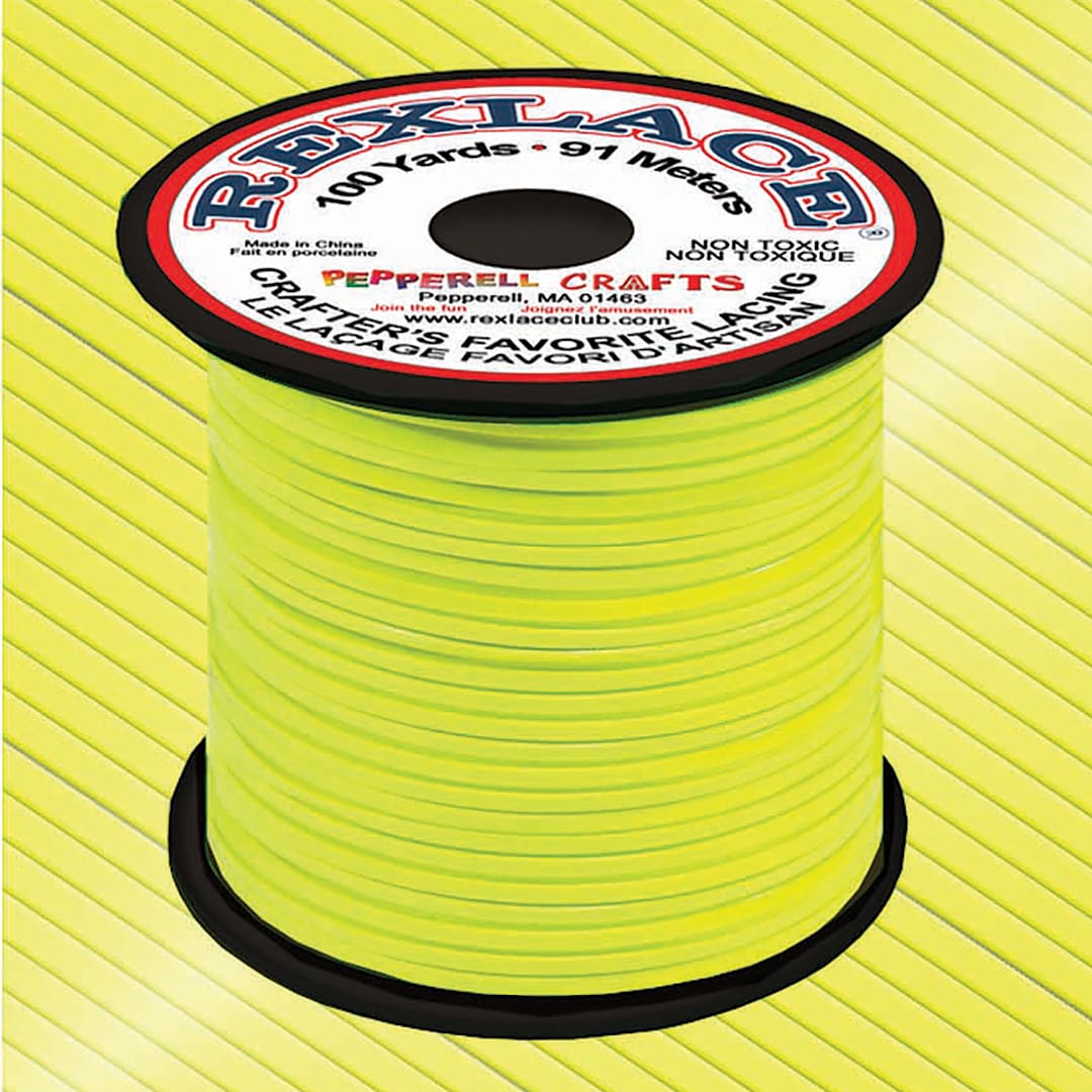 Open in modal - Rexlace - 100 yards, Neon Yellow
