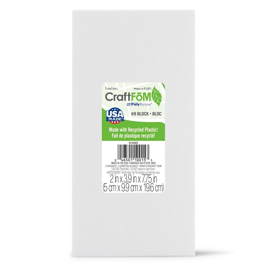 Open in modal - FloraCraft CraftFoM Block, 8" x 4" x 2"