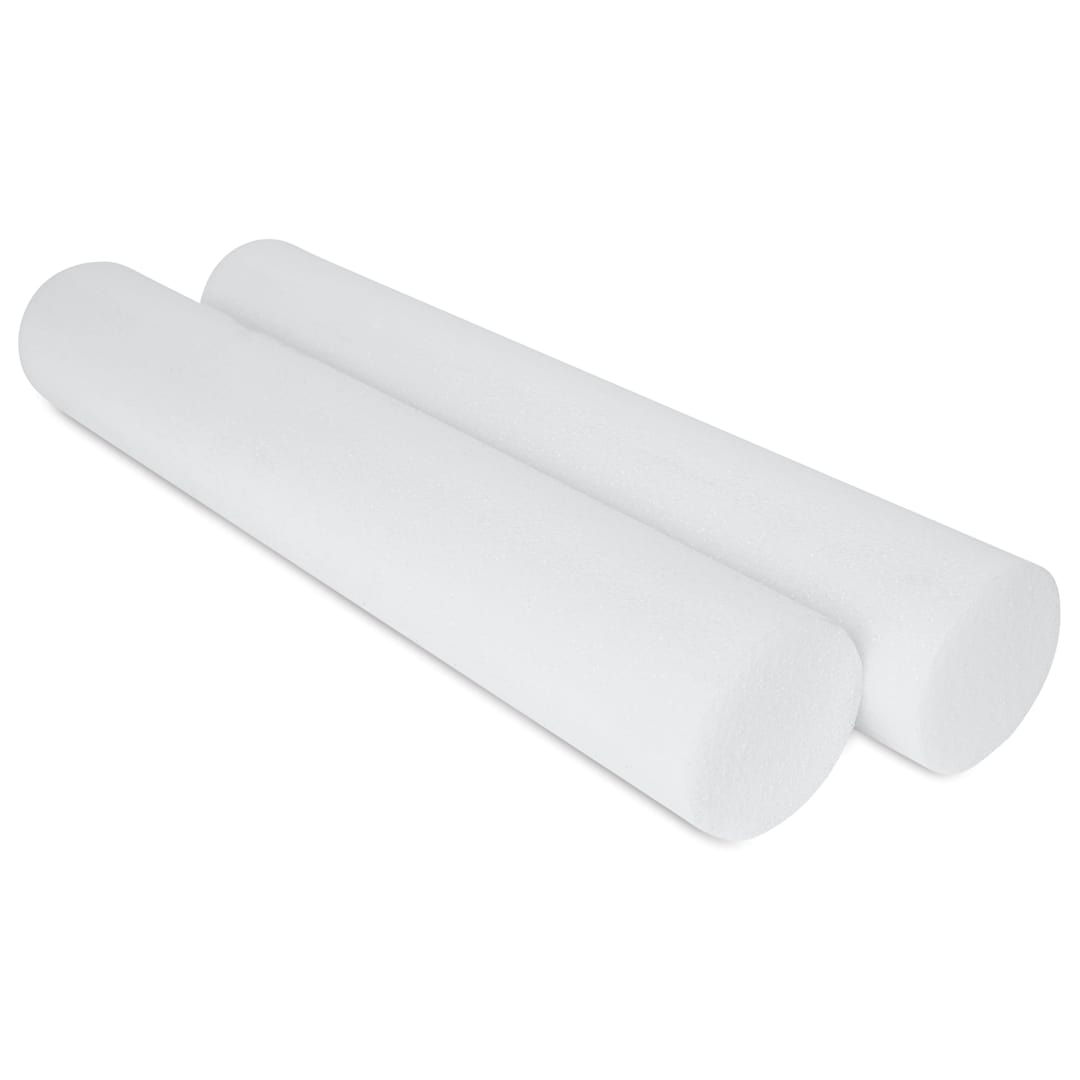 Open in modal - FloraCraft CraftFōM Blocks and Shapes - 11.9" x 2", Extruded Rod, Pkg of 2