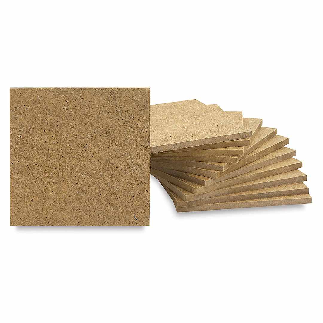 Open in modal - Masonite Craft Bases Pack, Pkg of 12