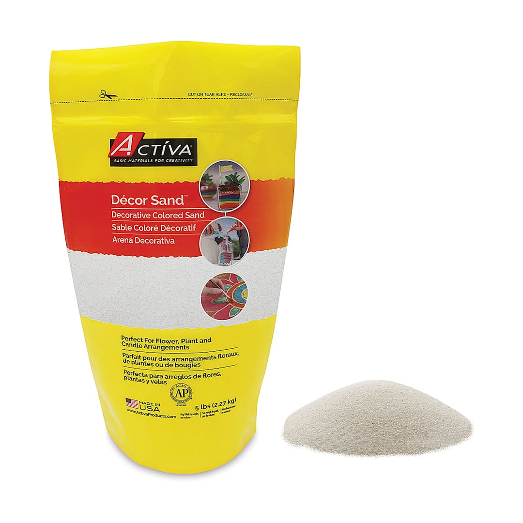 Open in modal - Activa Sand - White, 5 lb
