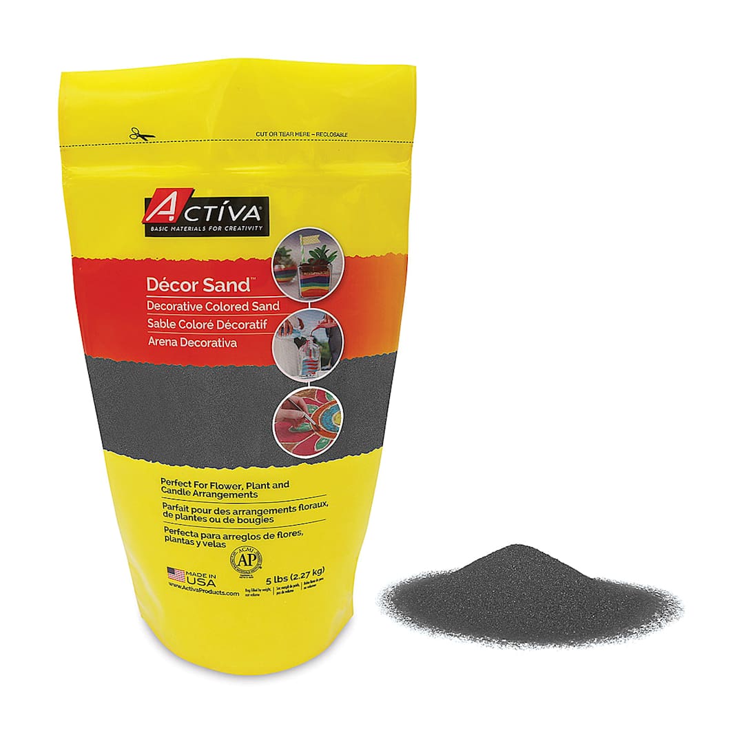 Open in modal - Activa Sand - Deep Black, 5 lb