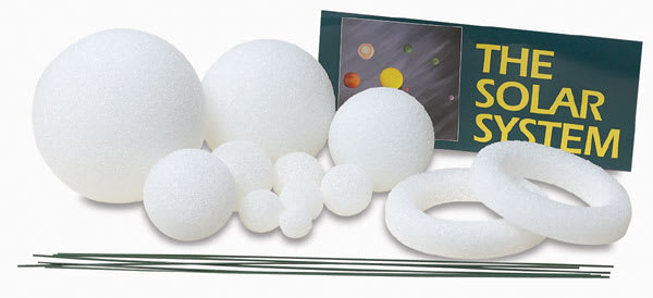 Open in modal - FloraCraft CraftFoM Solar System Kit - Contents Ensemble