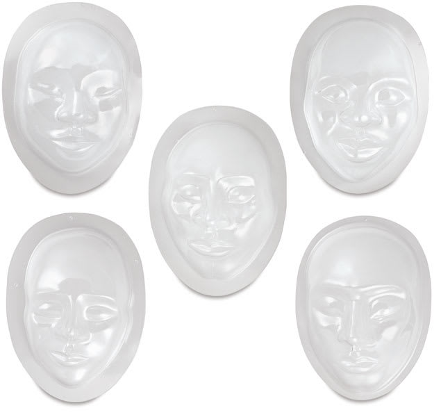 Open in modal - Multi-Cultural Face Forms, Pkg of 10