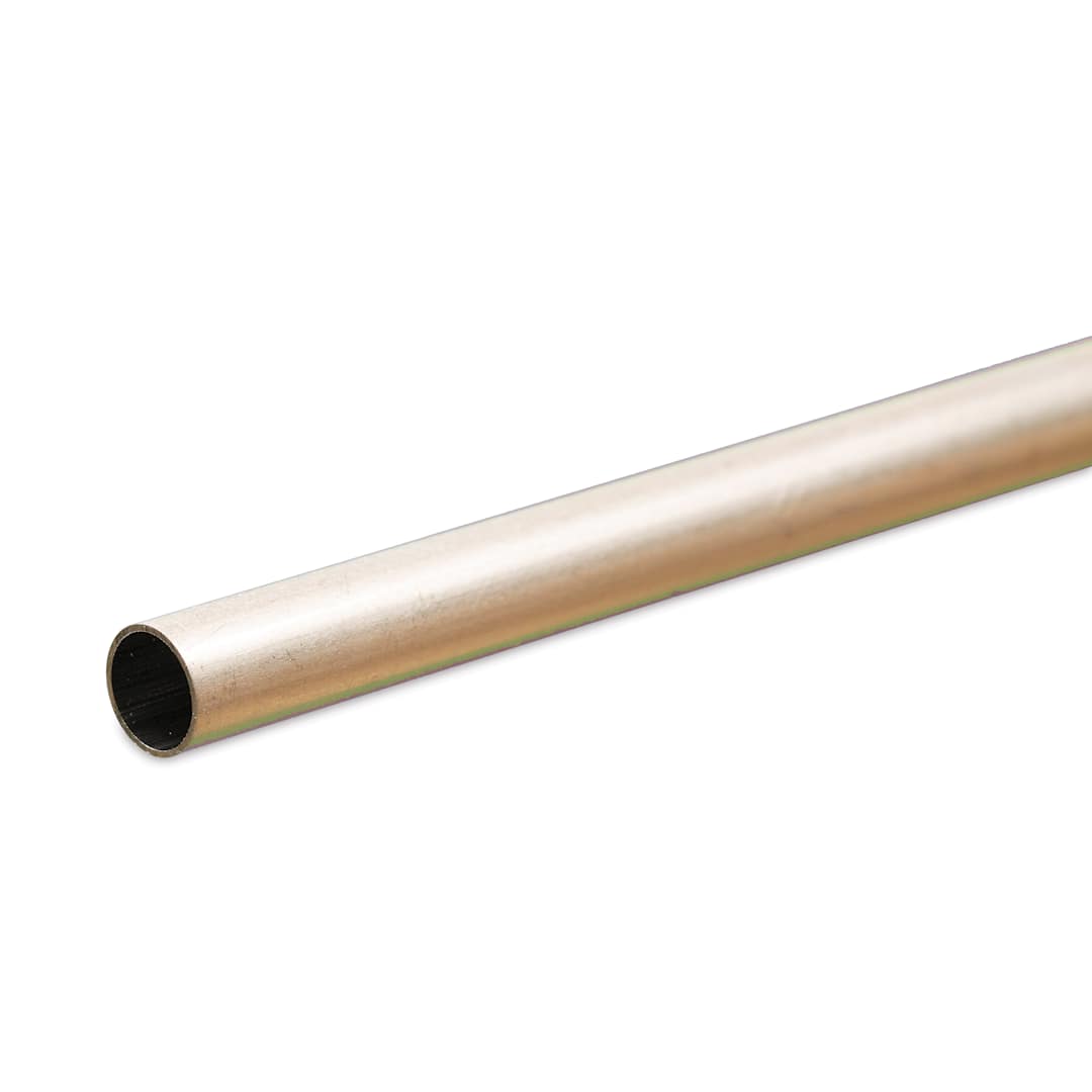Open in modal - K&S Metal Tubing - Aluminum, Round, 1/4" Diameter, 12"