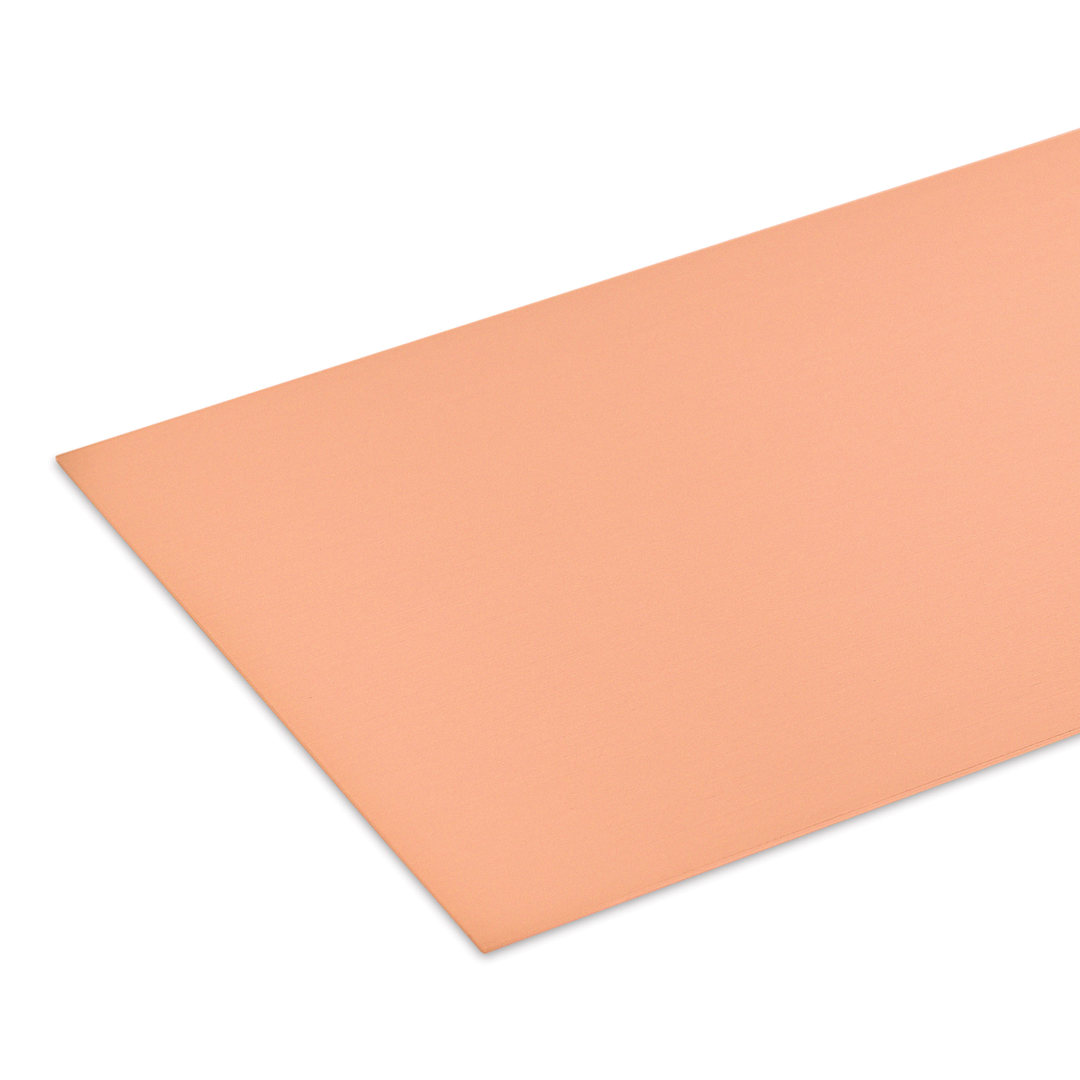 Open in modal - K&S Metal Sheets - Copper, 4" x 10", 0.025" Thick
