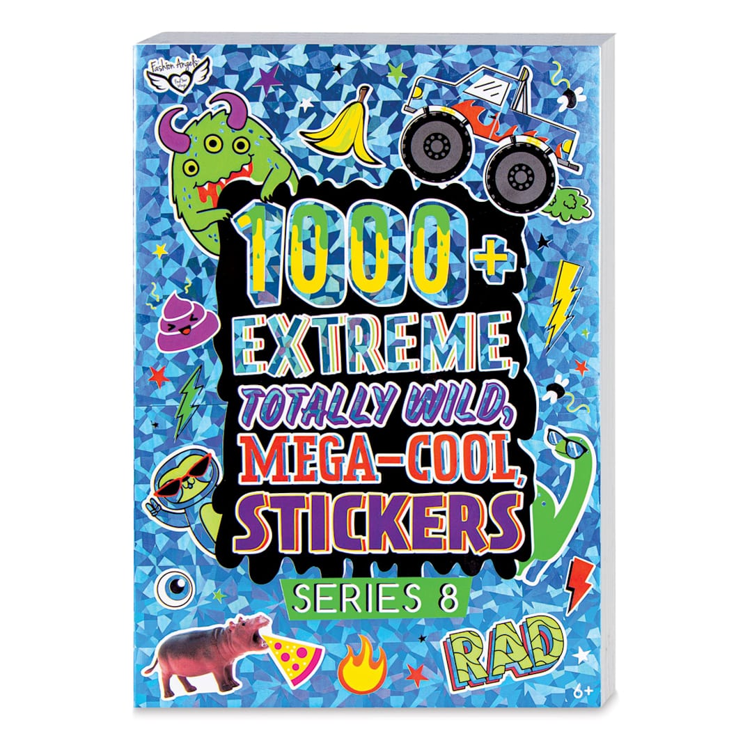 Open in modal - Fashion Angels 1000+ Mega-Cool Sticker Book (Front)