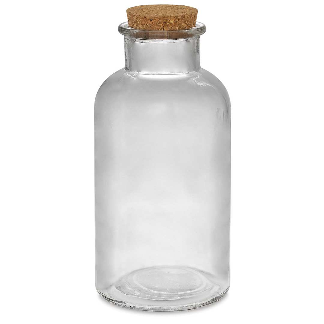 Open in modal - Glass Jar with Cork