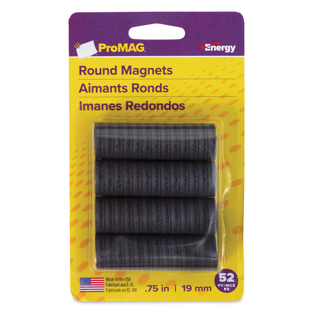 Open in modal - ProMag Magnetic Buttons - 3/4" diameter, Pkg of 52