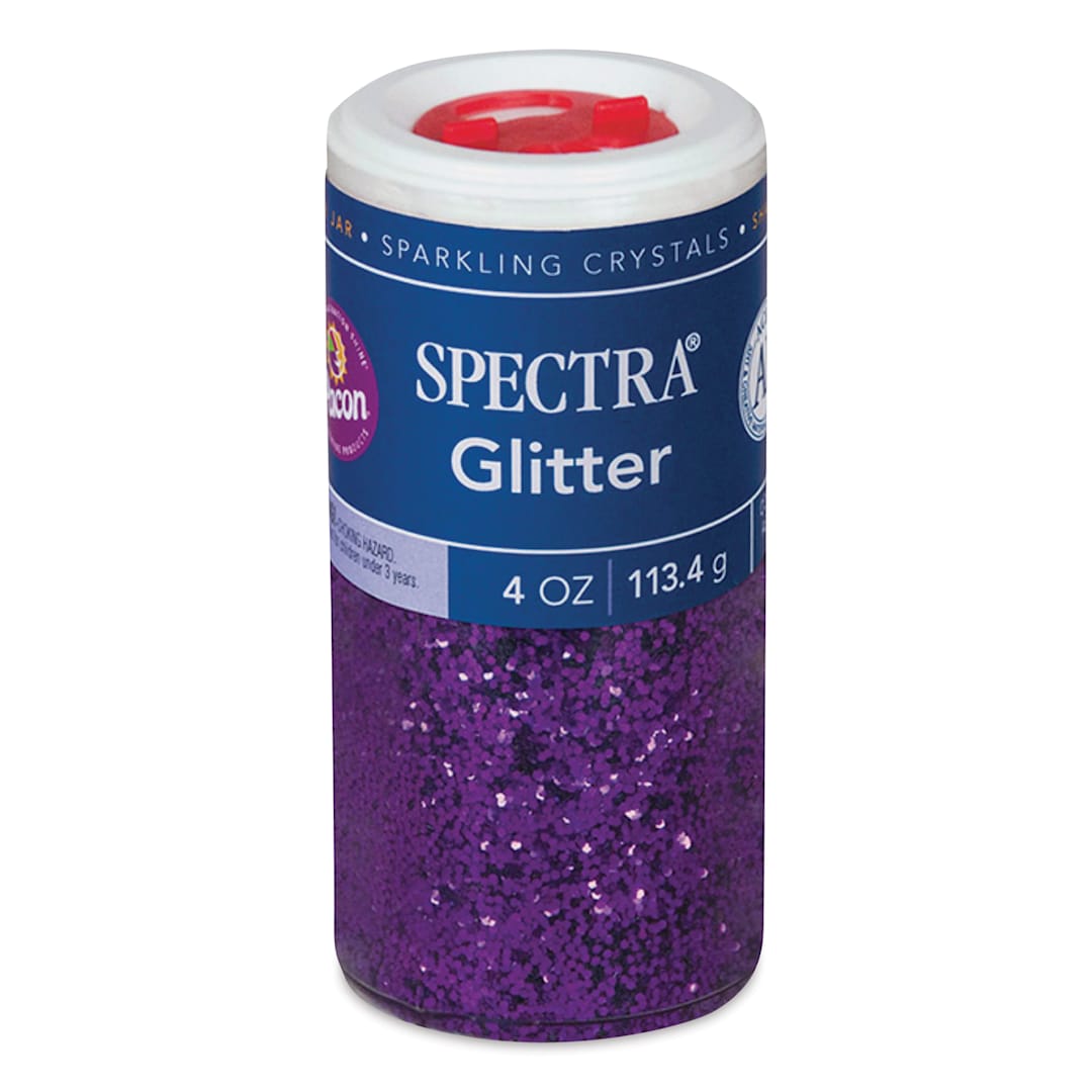 Open in modal - Spectra Sparkling Crystals Glitter - 4 oz, Purple