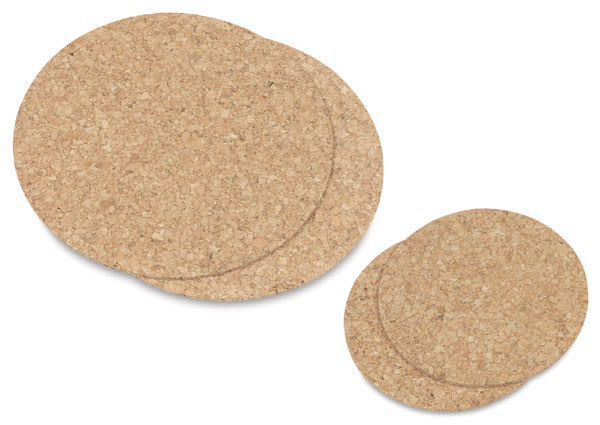 Open in modal - Hygloss Cork Coasters