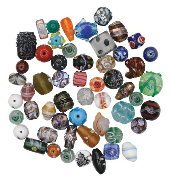 Open in modal - Classic Glass Trade Bead Assortment