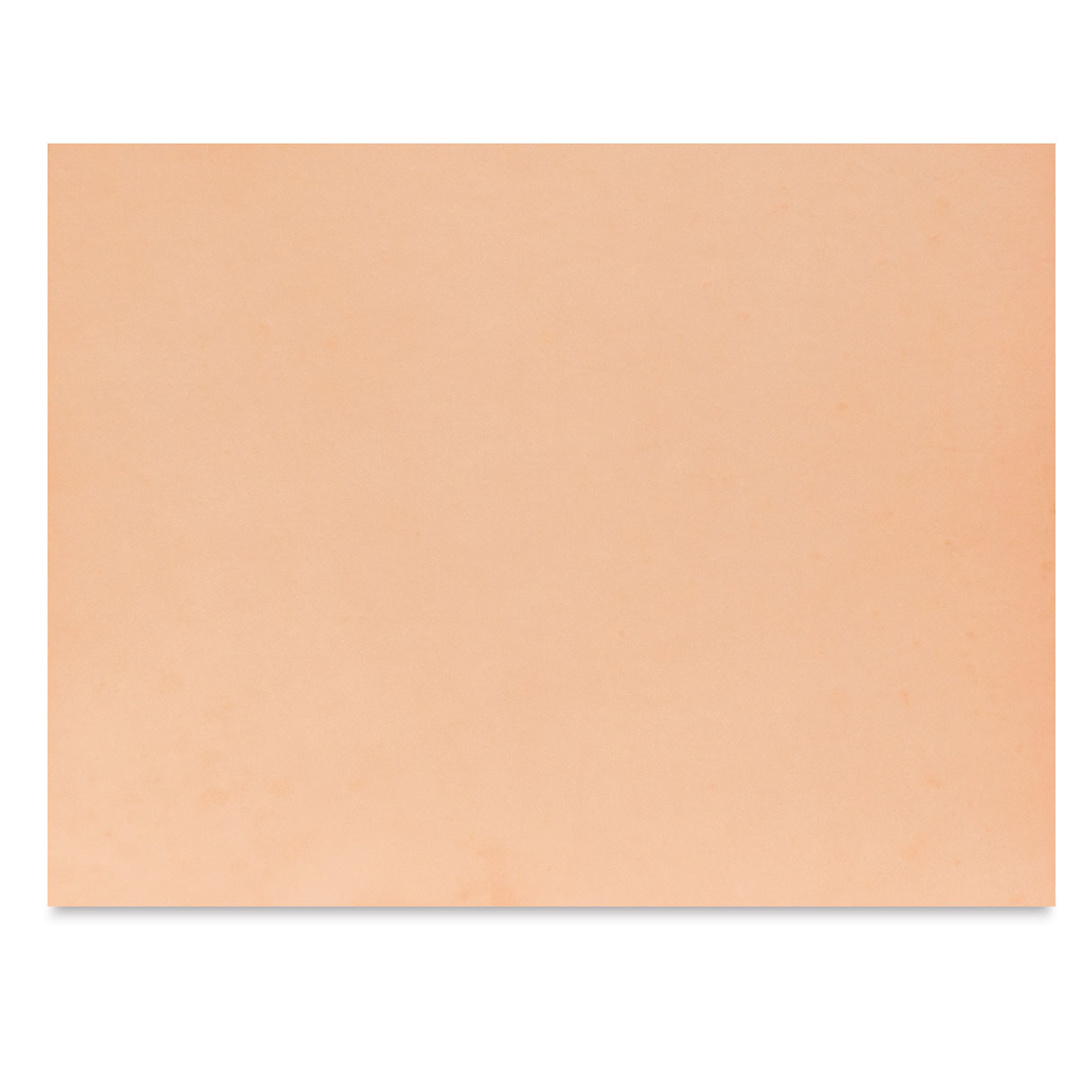 Open in modal - Realeather Veg-Tan Tooling Leather - Natural Cowhide, 8-1/2" x 11", sample of a single sheet