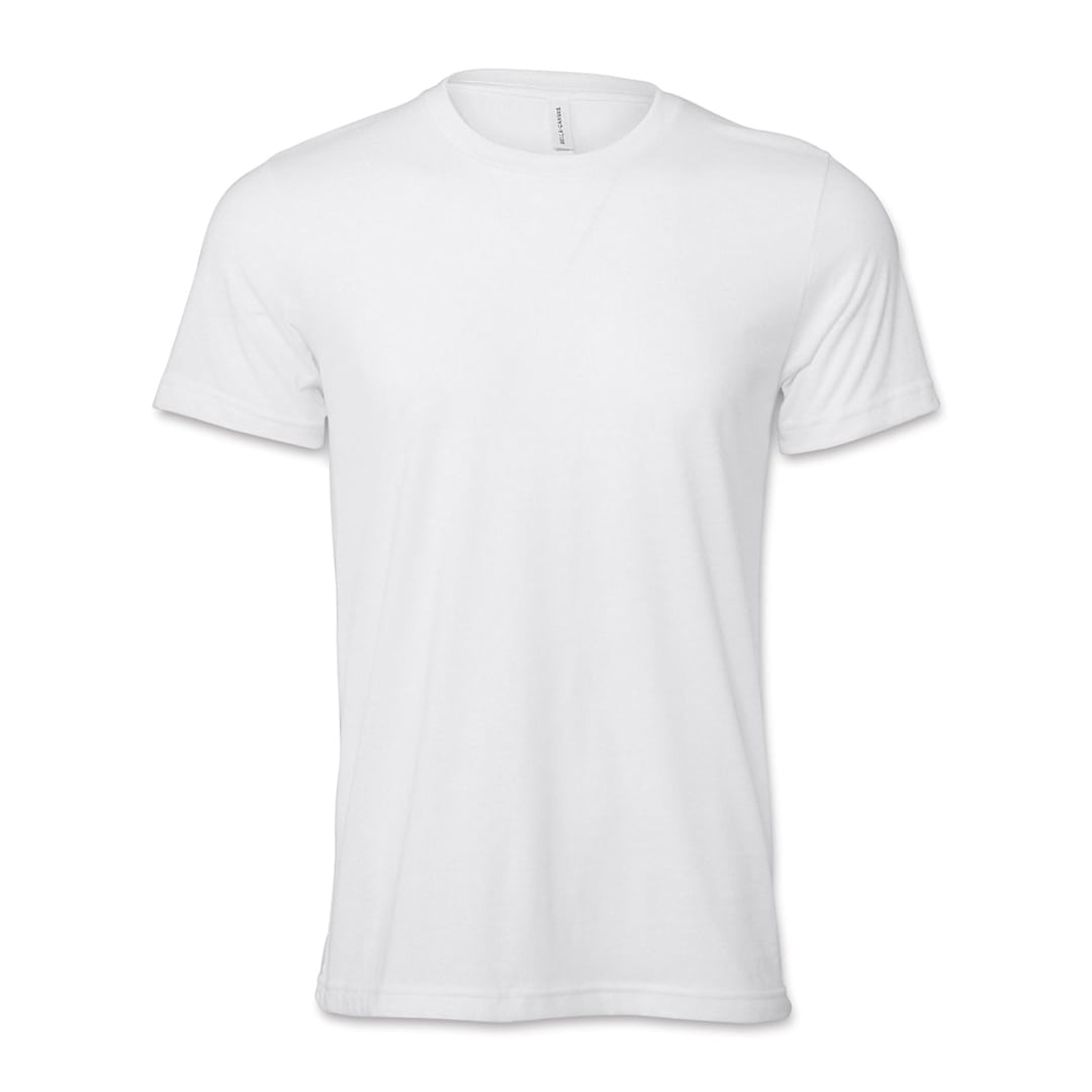 Open in modal - Bella Canvas Unisex T-shirt - White, Small - front