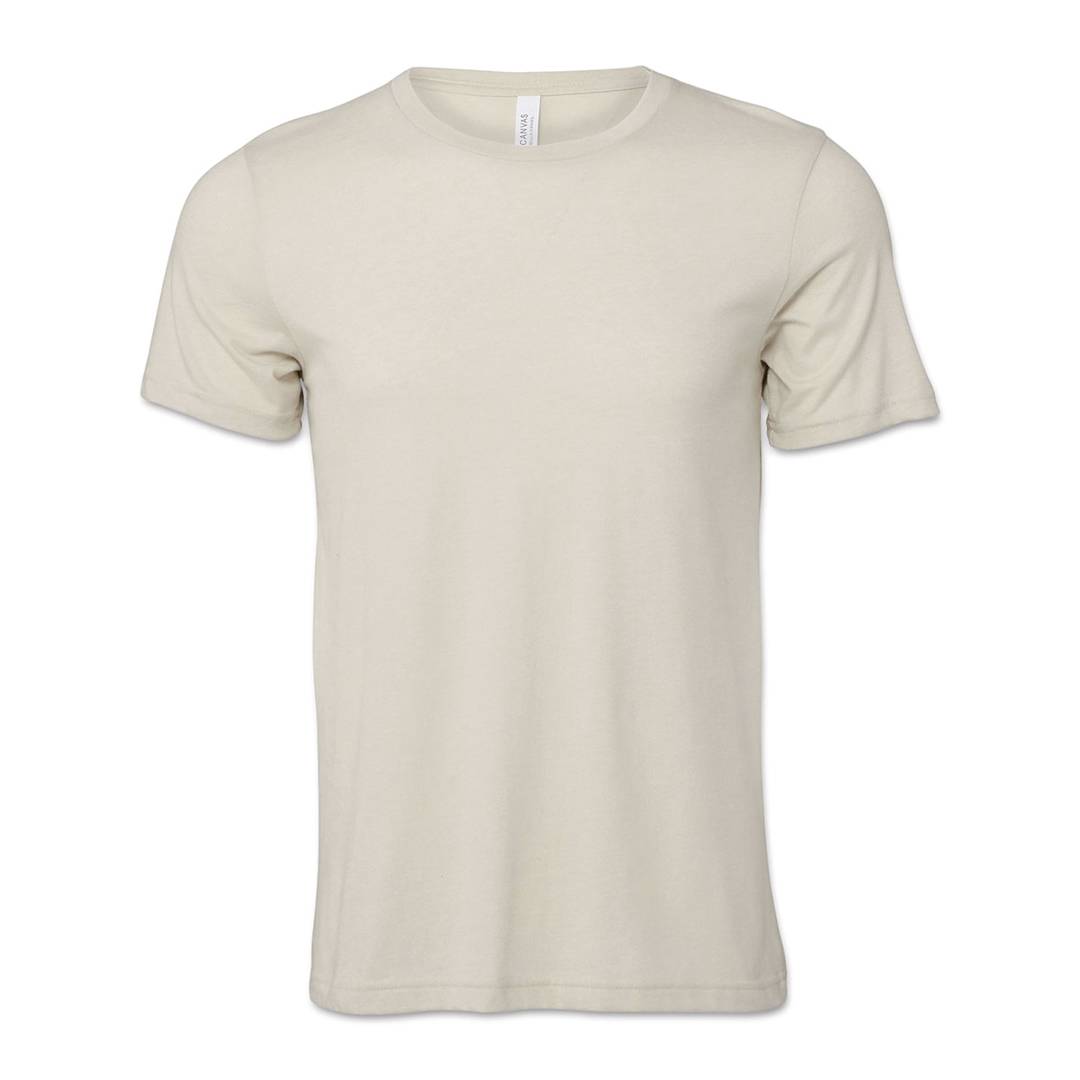 Open in modal - Bella Canvas Unisex T-shirt - Dust Heather, X-Small - front