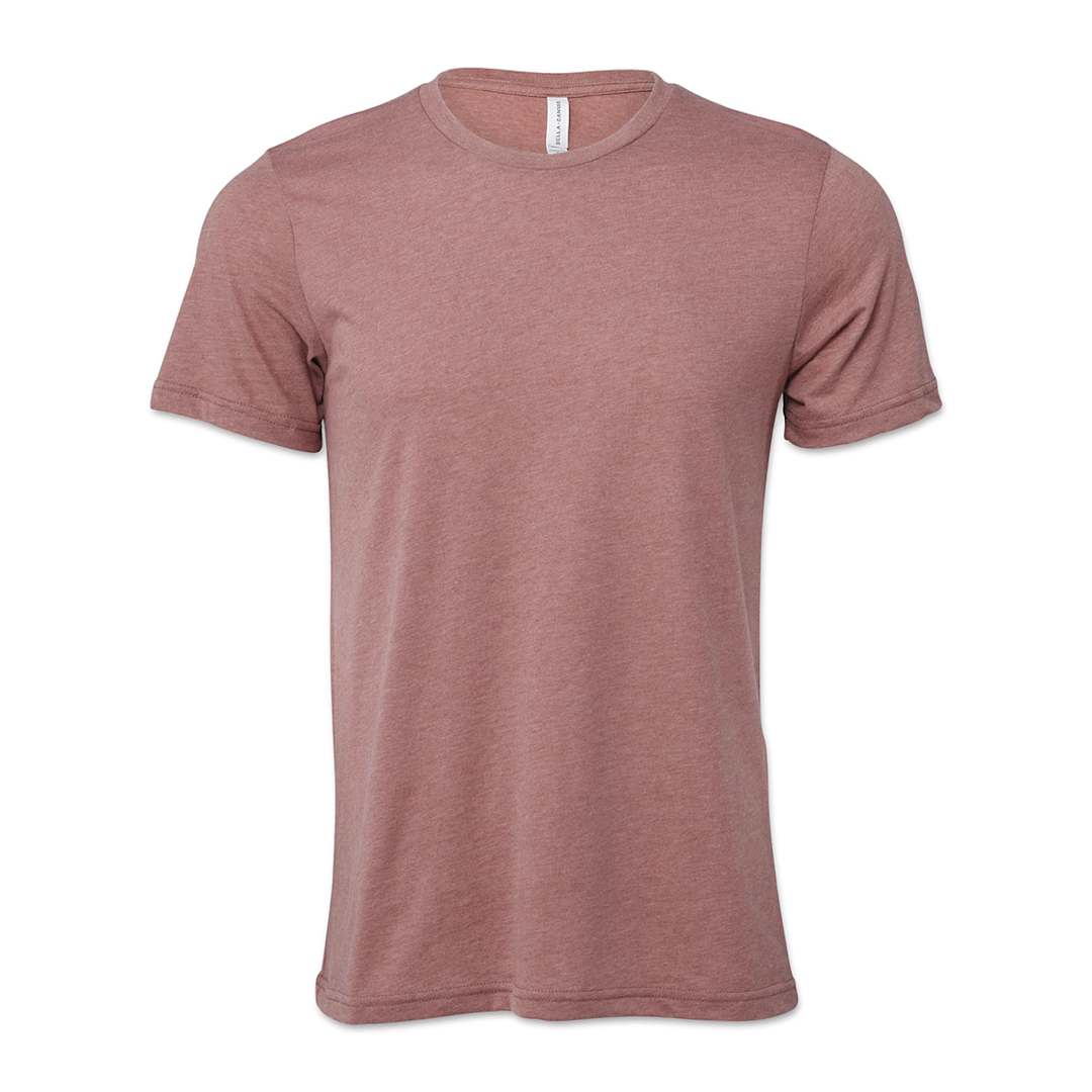 Open in modal - Bella Canvas Unisex T-shirt - Mauve Heather, X-Small