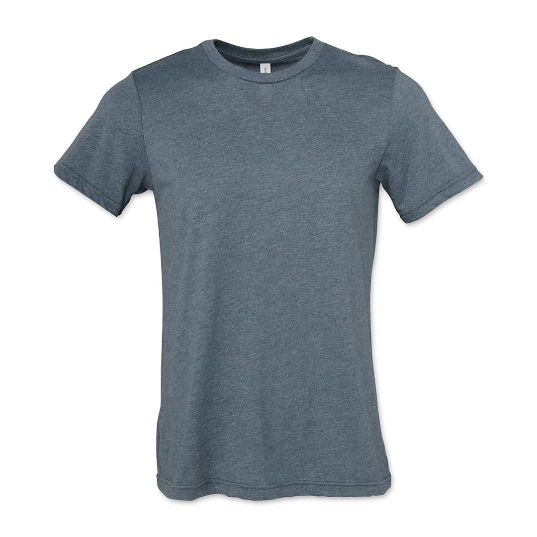 Open in modal - Bella Canvas Unisex Tee - Slate Heather, X-Small - front