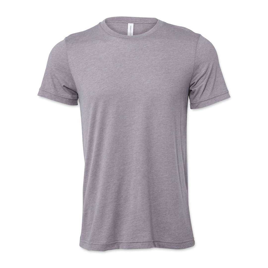 Open in modal - Bella Canvas Unisex T-shirt - Storm Heather, Large