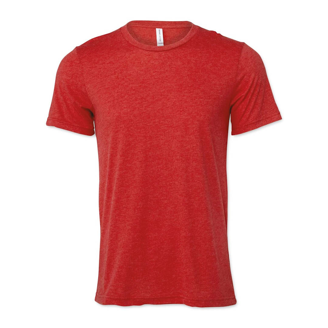 Open in modal - Bella Canvas Unisex T-shirt - Red Heather, X-Large